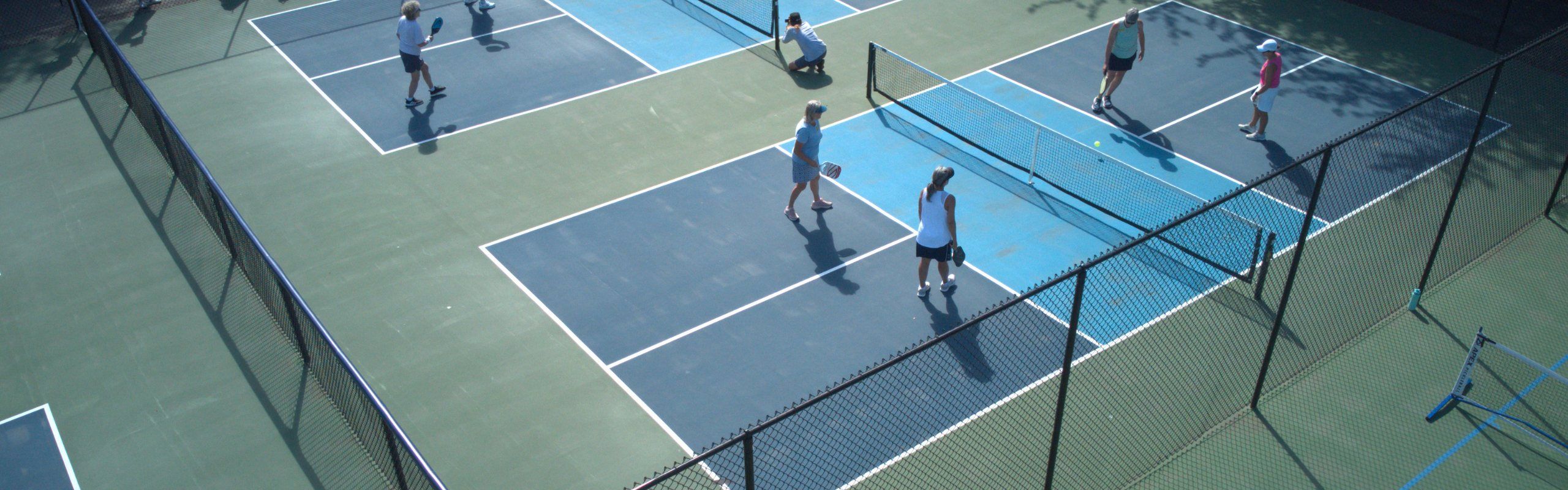 Oceanside Pickleball players playing on the courts Contact Oceanside Pickleball